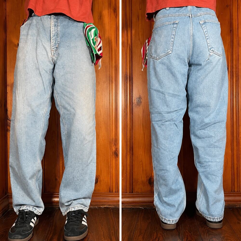 RedHead 36x32 Y2K Jeans Light Wash Relaxed